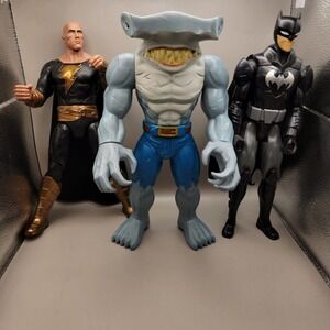 Black Adam, King Shark Hammerhead, Batman‎ 12 INCH Figures DC Comics